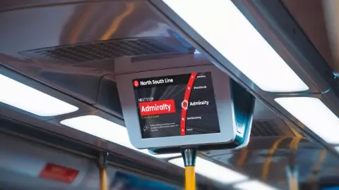 Transportation Digital Signage